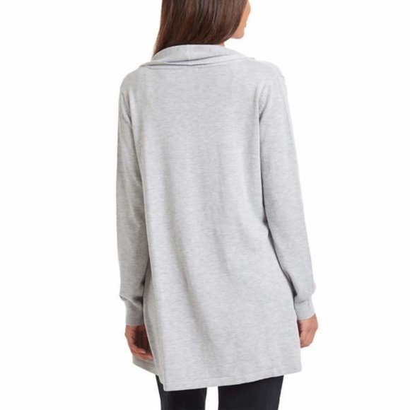 NEW ELLA MOSS COZY CARDIGAN Grey - Picture 3 of 4